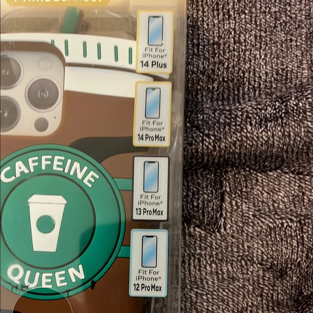 Love of coffee get this new iPhone 12, 13,14 Pro case. New in package never used